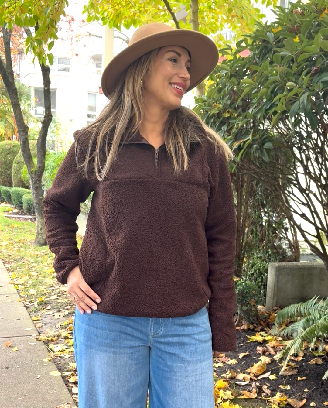 Teddy Sherpa Pullover