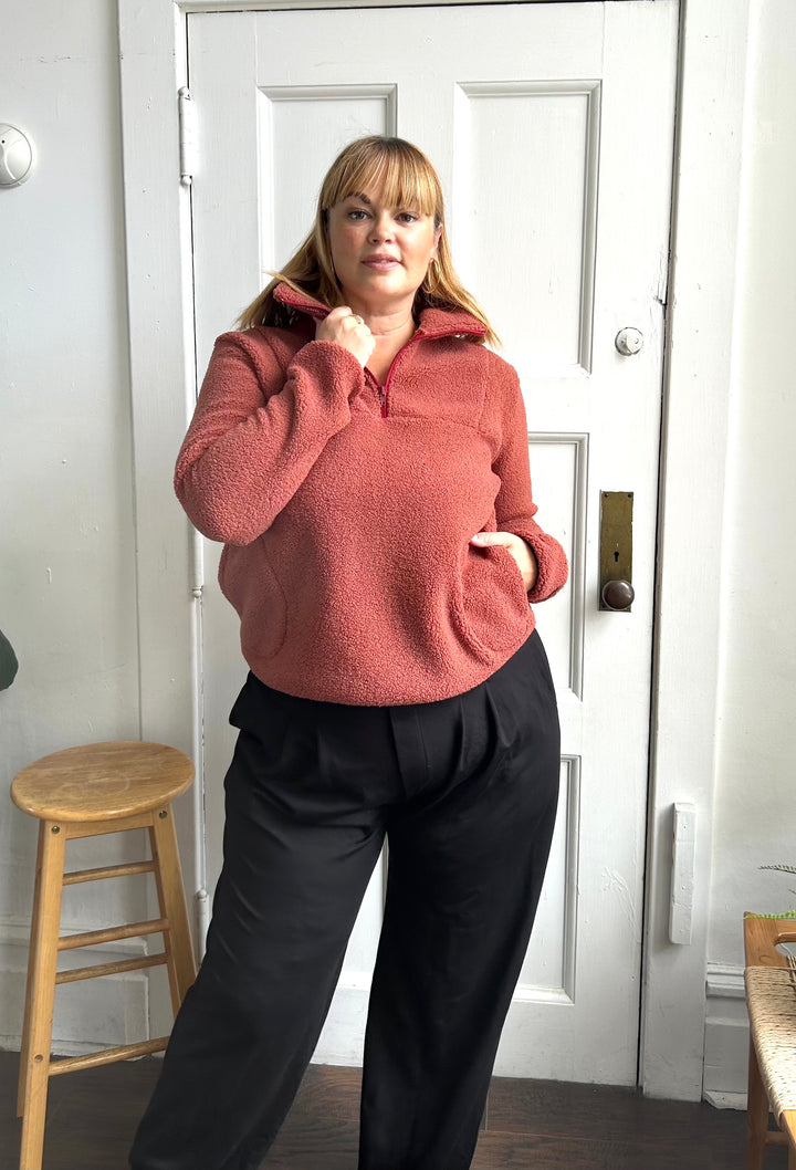 Teddy Sherpa Pullover