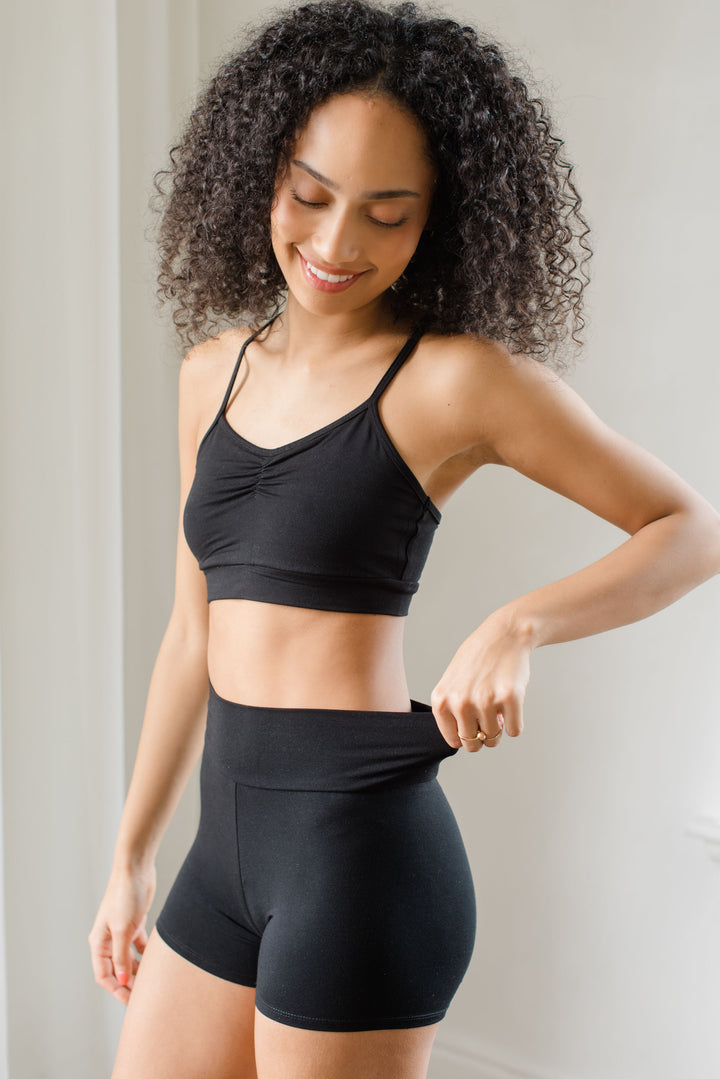 Berry Soft High Waisted Short