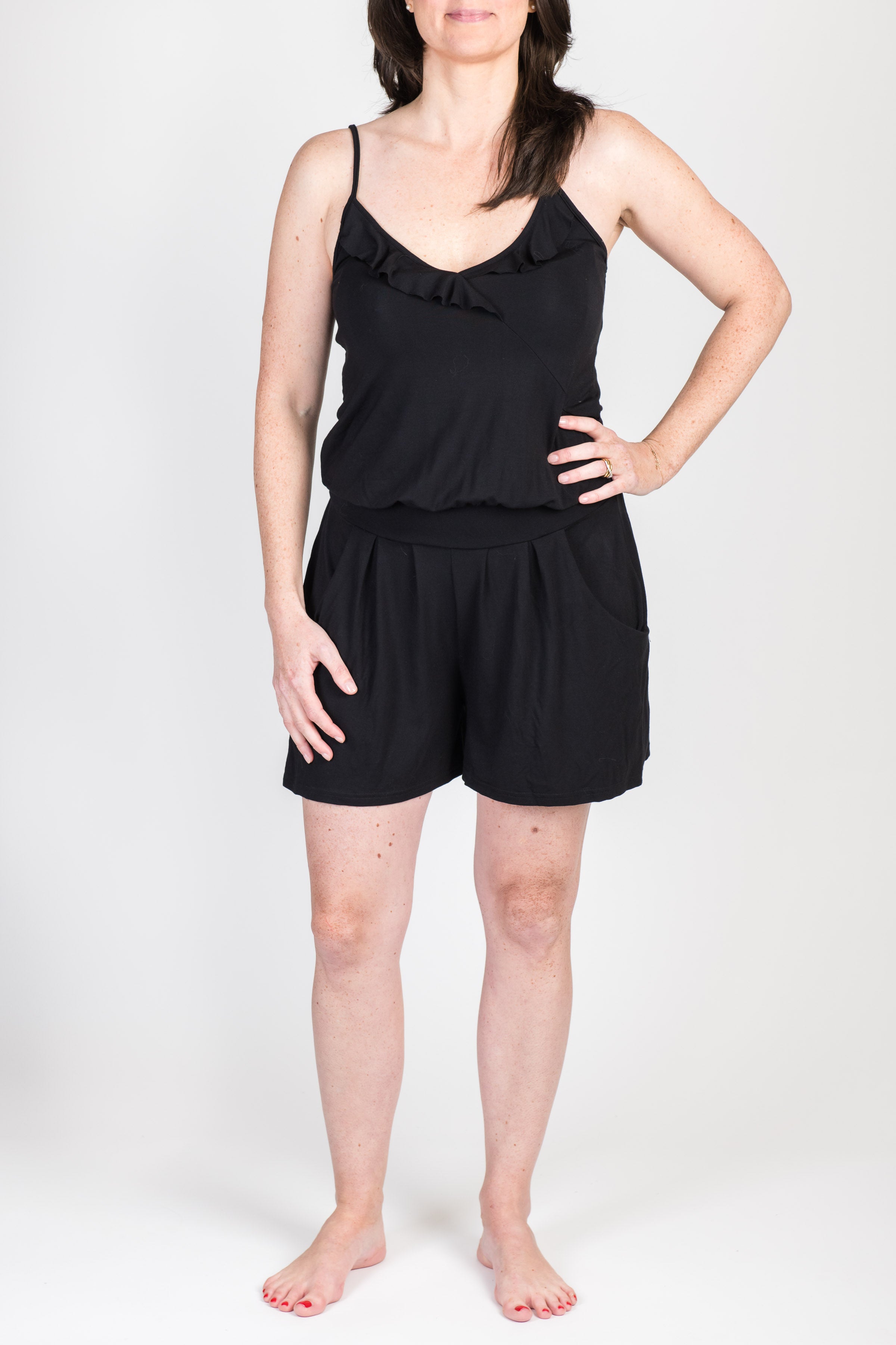 Shorty Ruffle Romper