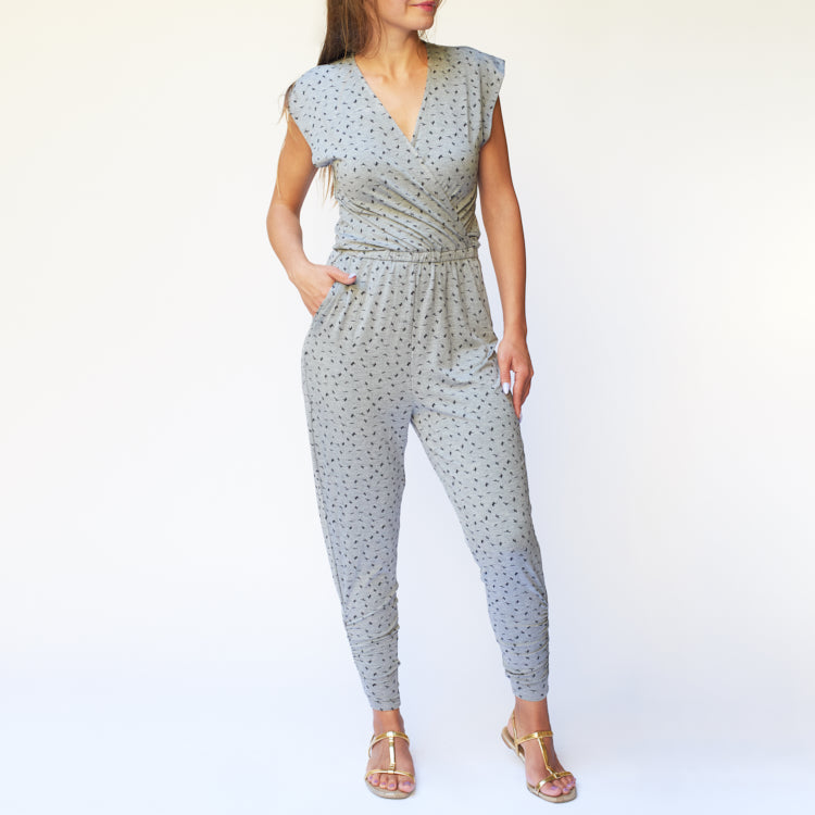 The My Everything Sleeveless Romper - Lav and Kush