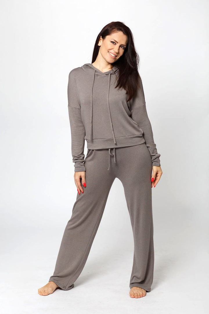 The Tencel Knit Lounge Hoodie