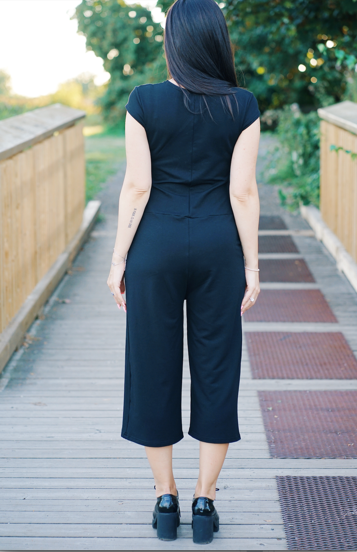 The Everyday Culotte romper